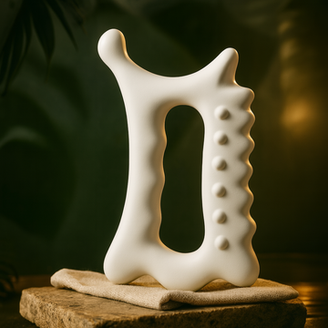 Ergonomic Gua Sha Plate – Facial & Body Wellness Tool