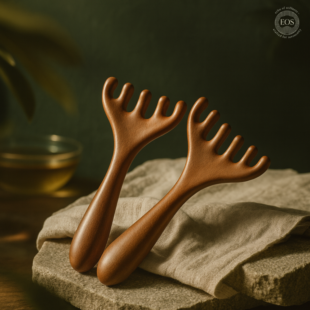 Meridian Wooden Comb – Energy Flow & Circulation Aid
