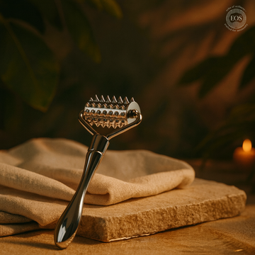 Stainless Steel Facial Roller – Contouring & Gentle Care Tool