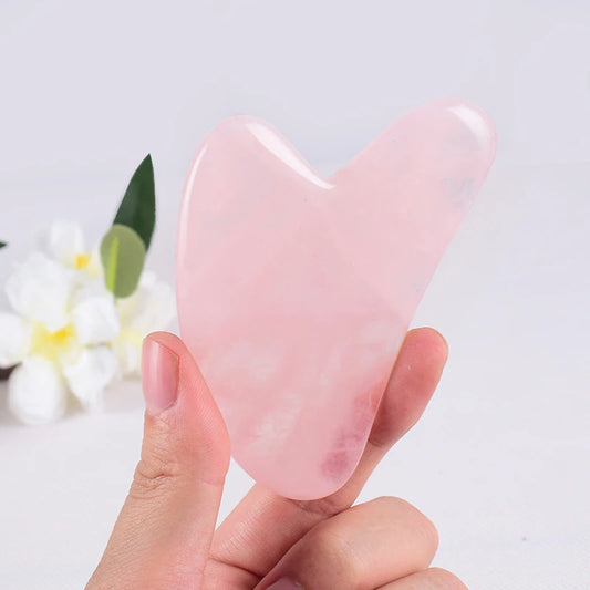 Rose Quartz Gua Sha – Beauty, Love & Radiance