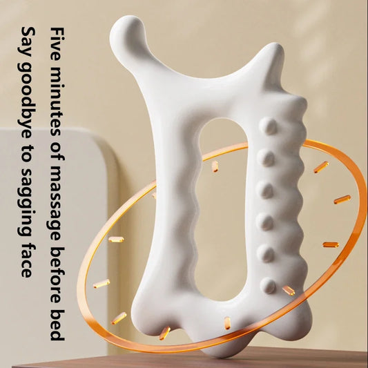 Ergonomic Gua Sha Plate – Facial & Body Wellness Tool