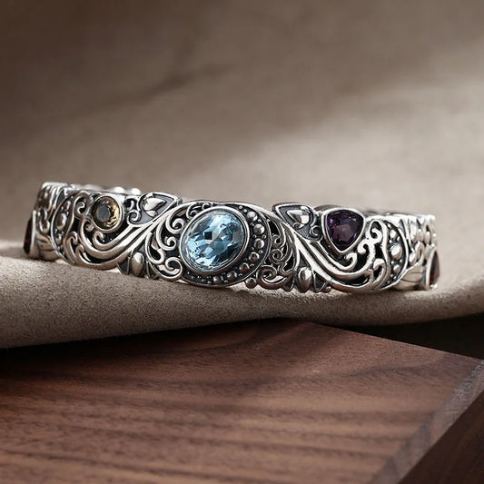 Infinity Constellation Adjustable Ring (925 Silver)